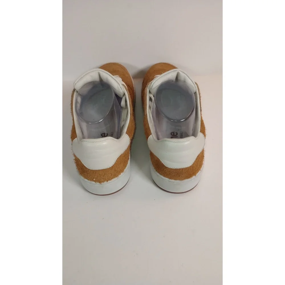 RE/DONE 80s Sustainable Basketball Color Block Brown Suede Sneaker W 8.5/9 Italy